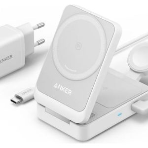 Anker MagGo 15W 3w1 biała