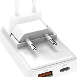 SBS 20W USB-A, USB-C, płaska
