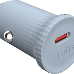 SBS 25W USB-C eco samochodowa niebieska