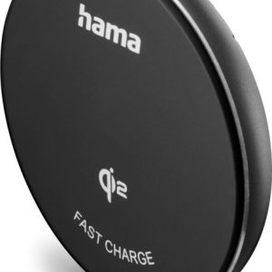 Hama ładowarka indukcyjna Qi2 Fast Charge 15W, czarna