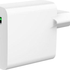 Gembird USB QC3.0 Type-C 20W LED biała