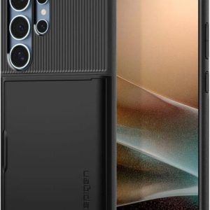 Spigen Slim Armor do Galaxy S25 Ultra czarny