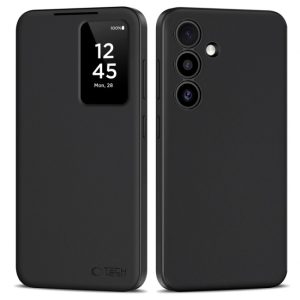 Tech-Protect Smart Wallet Galaxy S25+ czarny matowy