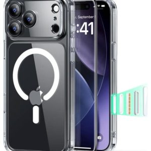 ESR Classic Hybrid Magsafe & Tempered Glass iPhone 17 Pro clear