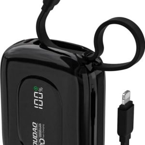 Dudao K32 22.5W 10000 mAh USB-C/Lightning czarny