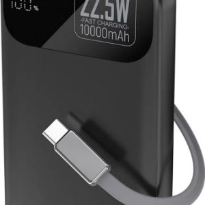 Dudao K31 10000 mAh 22.5W PD czarny