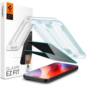 Spigen GLAS.TR ”EZ FIT” 2-Pack iPhone 16 Pro Max / 17 Pro Max privacy