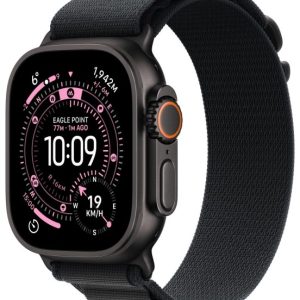 Apple Watch Ultra 3 GPS + Cellular 49mm Black Titanium Case | Black Alpine Loop - Medium