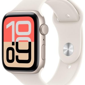 Apple Watch SE 3 GPS 44mm Starlight Aluminium Case | Starlight Sport Band - M/L